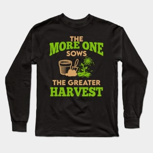 Farming Sows Harvest Long Sleeve T-Shirt